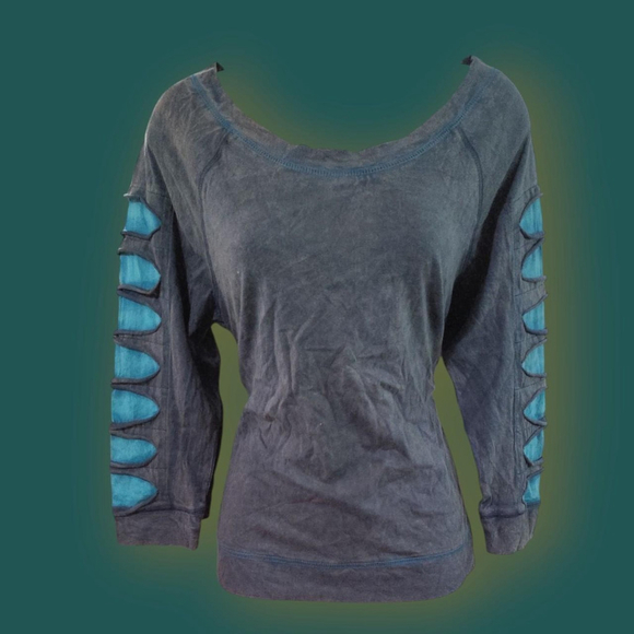 Bay bayou Tops - Blue Bayou fairy 3/4th sleeve top